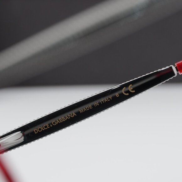 Dolce & Gabbana DG3292 3175 Round Eyeglasses 50mm - Cherry Havana/Ruthenium - Picture 11 of 11